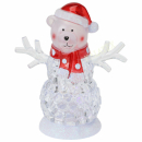 Dekofigur Weihnachten mit LED 11cm
