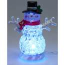 Dekofigur Weihnachten mit LED 11cm