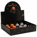 Teelichthalter Spinne mit Teelicht LED
