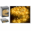 Lichterkette Silberdraht 100 LEDs warmweiss
