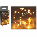Lichterkette Kupferdraht 40 LED warmweiss