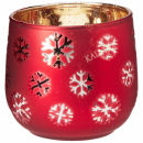 Teelichthalter Glas 10cm