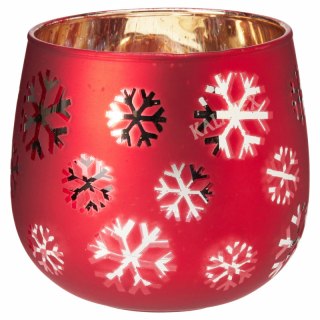 Teelichthalter Glas 12cm