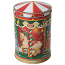 Gebäckdose Weihnachtsmotiv mit Spieluhr