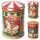 Gebäckdose Weihnachtsmotiv mit Spieluhr
