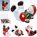 Dekofigur Weihnachten 11cm Keramik