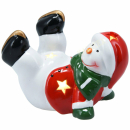 Dekofigur Weihnachten 11cm Keramik