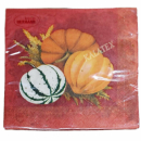 Serviette Kürbis 33x33cm, 20er Pack