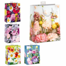 Geschenktasche Blumenstrauß medium