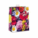 Geschenktasche Blumenstrauß medium