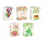 Geschenktasche Geburtstag Zeichenmotive medium