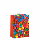 Geschenktasche farbenfrohe Bilder medium