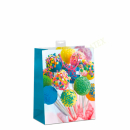 Geschenktasche farbenfrohe Bilder medium