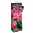 Flaschen-Geschenktasche Sommerblumen
