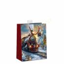 Geschenktasche Weihnachten traditionelle Motive medium