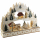 Schwibbogen aus Holz - Dorf mit Winterszene mit LED warmweiss