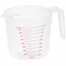 Meßbecher 1 Liter aus Kunststoff