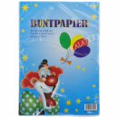 Buntpapier ungummiert A4 20 Blatt