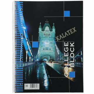 Collegeblock A4 liniert 80 Blatt