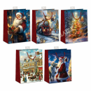 Geschenktasche Weihnachten traditionelle Motive large