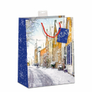 Geschenktasche Winterlandschaft large