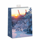 Geschenktasche Winterlandschaft large