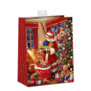 Geschenktasche Weihnachtsmann large