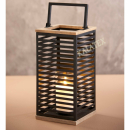 Metall-Laterne mit Griff 35cm