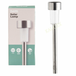 Solarlampe Edelstahl 4,5x36cm 5er Pack