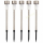 Solarlampe Edelstahl 4,5x36cm 5er Pack