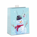 Geschenktasche Weihnachten modern medium