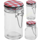 Vorratsglas mit Bügelverschluß 90ml