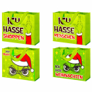 Einkaufstasche Festtagsmuffel mit Spruch 44x33x14,5cm