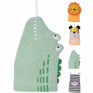 Waschhandschuh Tierform