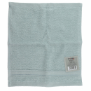 Seiflappen 30x30cm mit Jacquard Bordüre