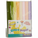 Bastel Krepppapier 8er Set