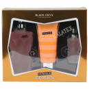 Geschenkset Parfüm Black Onxy Erotics für Damen 3 tlg.