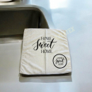 Mirkofasertuch "Sweet Home" 40x40cm