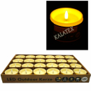 LED Outdoorkerze mit Timer 7,8x5cm