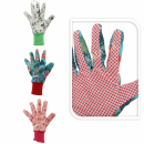 Gartenhandschuh Blumenmuster