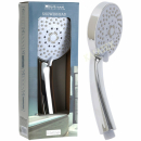 Duschkopf mit 5 Funktionen, verchromt