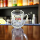 Schnapspinnchen Bierkrug mit Spruch 6cl