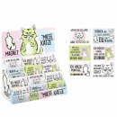 Kühlschrankmagnet "Miesekatze" 9x6,5cm