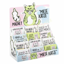 Kühlschrankmagnet "Miesekatze" 9x6,5cm