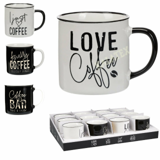 Kaffeebecher mit Spruch 540ml