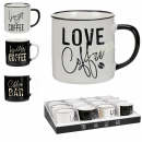 Kaffeebecher mit Spruch 540ml