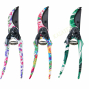 Gartenschere mit Muster