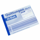 Quittungsblock DIN A6, 1 fach