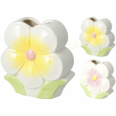 Vase Blume aus Keramik 14 cm