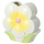 Vase Blume aus Keramik 15 cm